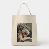 Niedlich Doodle Dog Tote Bag Tragetasche (Rückseite)