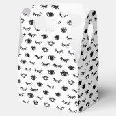 Niedlich Doodle Eyelash Muster Geschenkschachtel (Geöffnet)