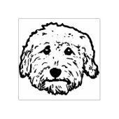 Niedlich Doodle Gummi Briefmarke - Doodle Hundesch Gummistempel (Prägung)