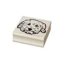 Niedlich Doodle Gummi Briefmarke - Doodle Hundesch