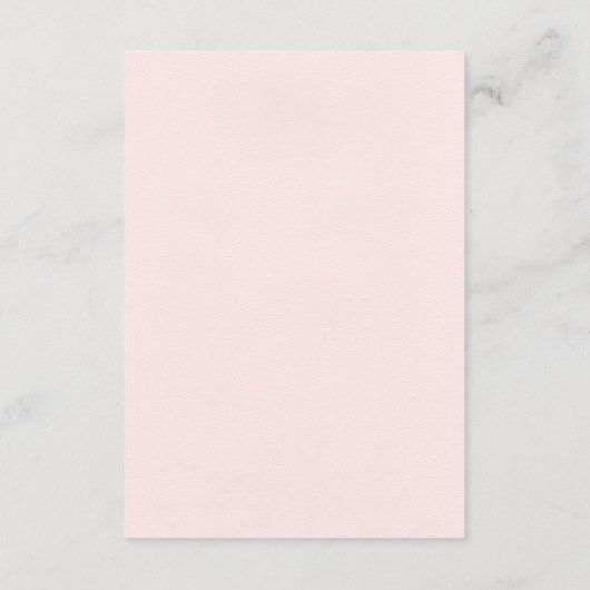 Niedlich Doodle Hand Drawn Bow Diapper Raffle Begleitkarte (Rückseite)