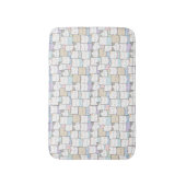 Niedlich Doodle Kitten Faces Pattern Badematte (Vorderseite Vertikal)