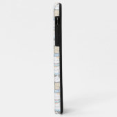 Niedlich Doodle Kitten Faces Pattern Case-Mate iPhone Hülle (Hinten/Links)