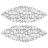 Niedlich Doodle Kitten Faces Pattern Football (Paneele)