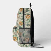 Niedlich Doodle Lion Jungle Regenwaldmuster Bedruckter Rucksack (Rechts)