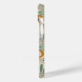 Niedlich Doodle Lion Jungle Regenwaldmuster Case-Mate iPhone Hülle (Rückseite / Links)