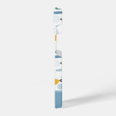 Niedlich Doodle School of Fish Pattern iPhone Hülle (Linke Seite)