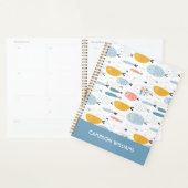 Niedlich Doodle School of Fish Pattern Planer (Anzeige)