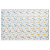 Niedlich Doodle School of Fish Pattern Stoff (Fat Quarter (45,7 x 55,9 cm))