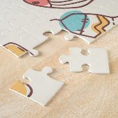 Niedlich Doodle Socken: Skandinavische Einfachheit Puzzle (Seite)