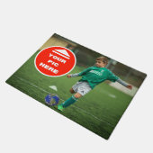 Niedlich! Doormat - Personalisiert - 18" x 24" Fußmatte (Schrägansicht)