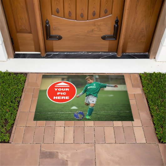 Niedlich! Doormat - Personalisiert - 24" x 36" Fußmatte (Außenbereich)
