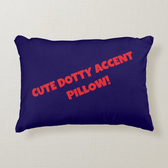 NIEDLICH DOTTY ACCENT PILLOW! DEKOKISSEN (Vorderseite)