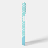 Niedlich Dotty Blue Owl Art Personalisiert Case-Mate iPhone Hülle (Rückseite / Rechts)