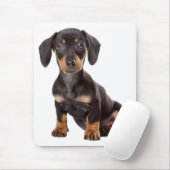 Niedlich Doxin Welpe Dackel Liebe Hunde Mama Dacke Mousepad (Mit Mouse)