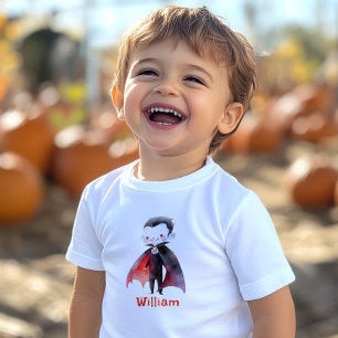 Niedlich Dracula Halloween Geburtstagsparty Kleinkind T-shirt