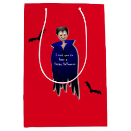 Niedlich Dracula Halloween Mittlere Geschenktüte