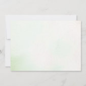 Niedlich Dragon Baby Dusche Party Foto Einladung (Rückseite)