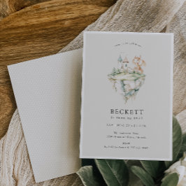 Niedlich Dragon Theme Geburtstagsparty Einladung