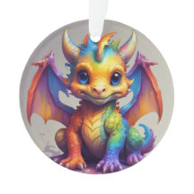 Niedlich Dragon Xmas Ornament
