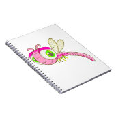 Niedlich Dragonfly Bug Notizblock (Rechte Seite)