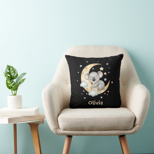 Niedlich Dreamy Koala Throw Kissen (Stuhl )