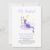 Niedlich Dreamy Märchenschauspielerin Dragon Stars Einladung (Vorderseite)