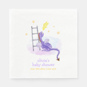 Niedlich Dreamy Märchenschauspielerin Dragon Stars Serviette