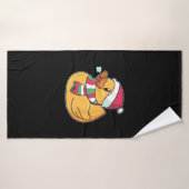 Niedlich Dub Duck Christmas Badehandtuch (Badehandtuch)