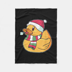 Niedlich Dub Duck Christmas Fleecedecke