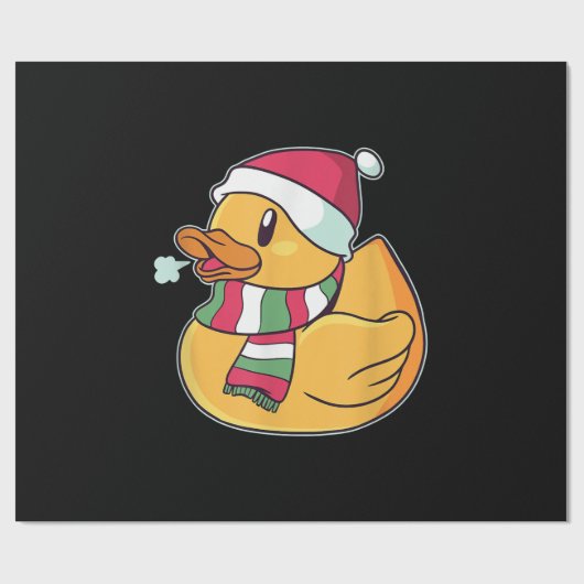 Niedlich Dub Duck Christmas Geschenkpapier (Flach)