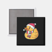 Niedlich Dub Duck Christmas Magnet (Vorderseite/Rückseite)