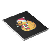 Niedlich Dub Duck Christmas Notizblock (angewinkelt)