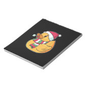 Niedlich Dub Duck Christmas Notizblock (Rotiert)