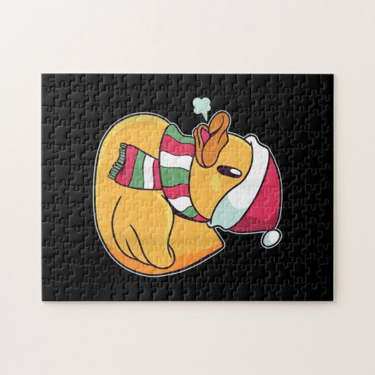 Niedlich Dub Duck Christmas Puzzle (Horizontal)