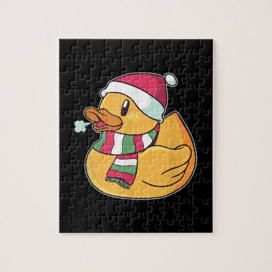 Niedlich Dub Duck Christmas Puzzle (Vertikal)