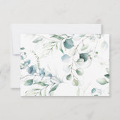 Niedlich Duck Baby Dusche Danke Karte (Rückseite)