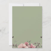 Niedlich Duck Baby Word Scramble | Baby Shower Gam Einladung (Rückseite)