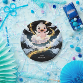 Niedlich Duck Birthday Pappteller