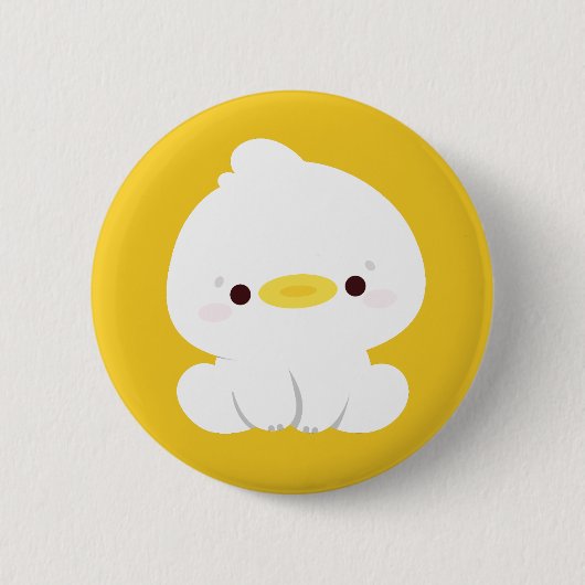 Niedlich Duck Button (Vorderseite)