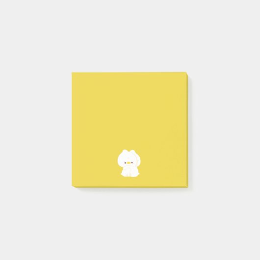 Niedlich Duck Couple Post-it Klebezettel (Vorderseite)