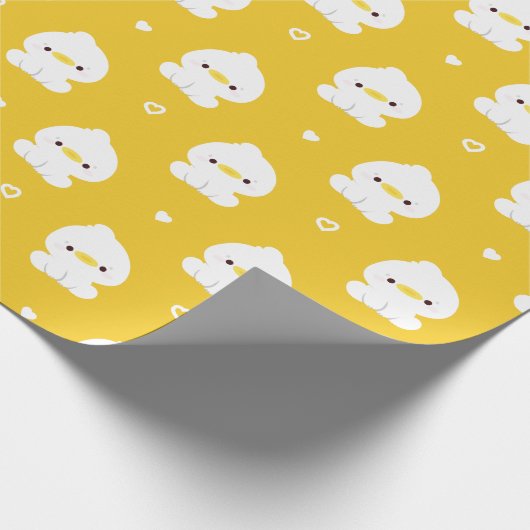 Niedlich Duck Geschenkpapier (Ecke)