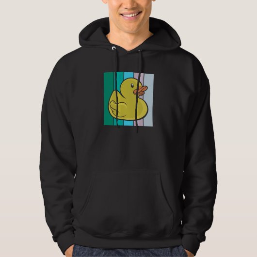 Niedlich Duck Hoodie (Vorderseite)