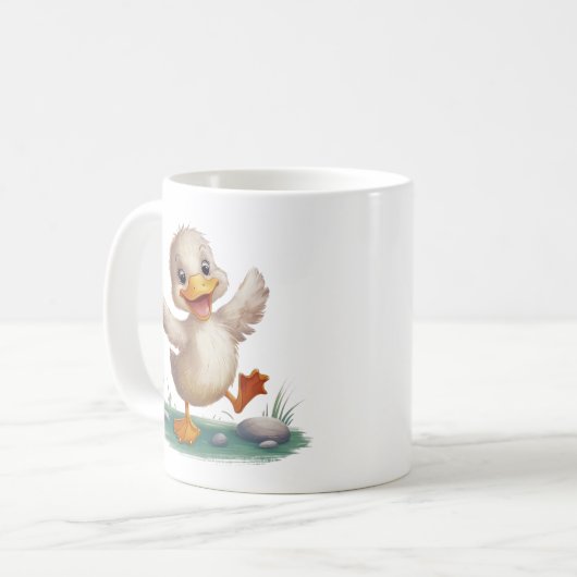 Niedlich Duck Kaffeetasse (Vorderseite Links)
