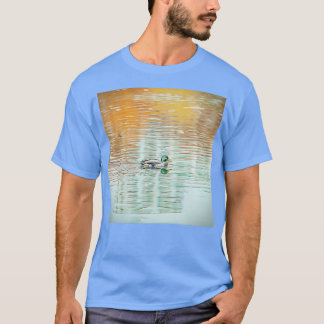 Niedlich Duck Mallard Birds V T-Shirt