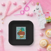 Niedlich Duck Pappteller (Party)