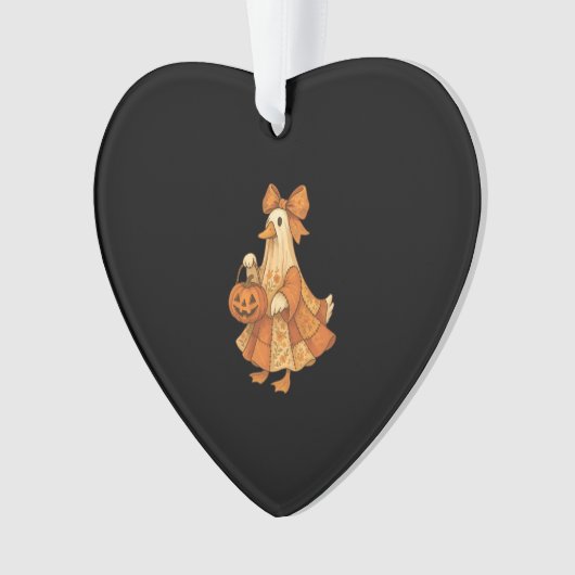 Niedlich Duck Patchwork Halloween-Party Ornament (Vorderseite)