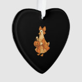 Niedlich Duck Patchwork Halloween-Party Ornament (Vorderseite)