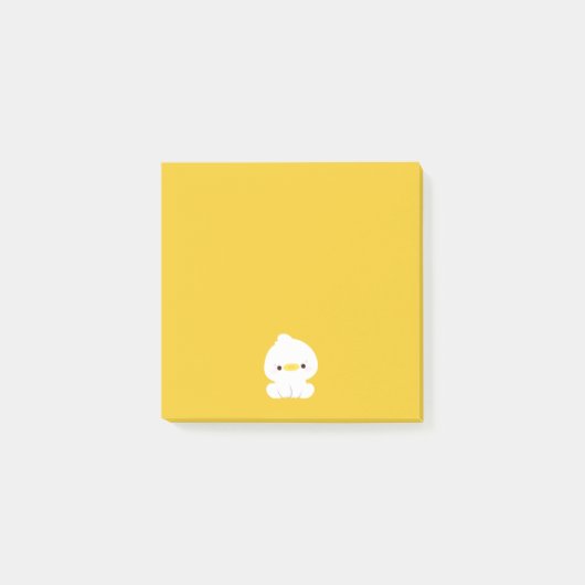 Niedlich Duck Post-it Klebezettel (Vorderseite)