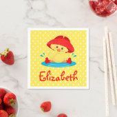 Niedlich Duck Serviette (Beispiel)